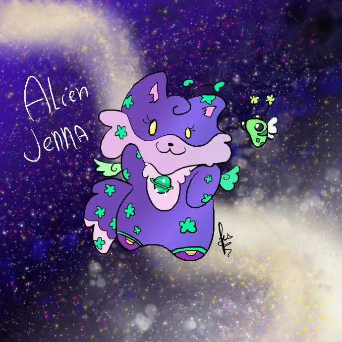 fanart of Alien Jenna